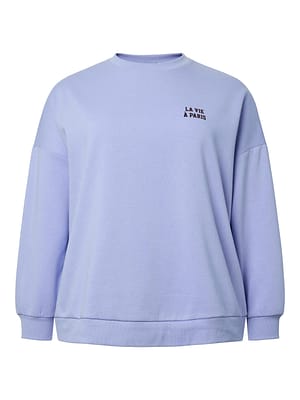 PCFILI LS O-NECK OVERSIZED SWEAT JRS QX