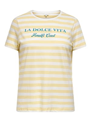 CARCLARA S/S O-NECK REG TEE JRS