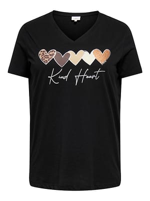 CARMAEBELL S/S V-NECK REG TEE JRS