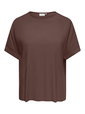 CARVILMA S/S BOATNECK TOP AOP