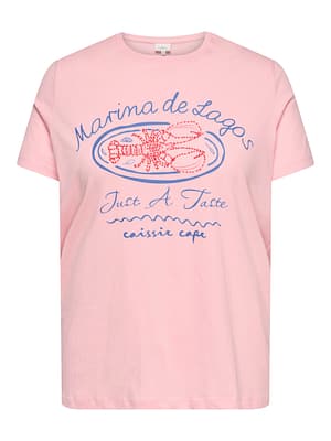CARINES LIFE S/S O-NECK REG FIT TEE JRS