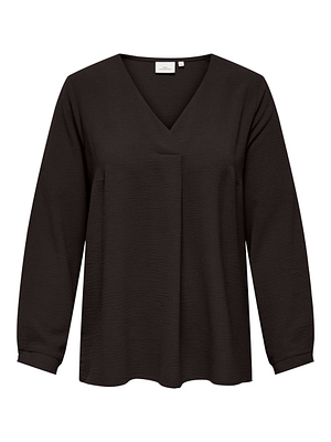 CARMETTA LIFE 3/4 V-NECK TOP WVN