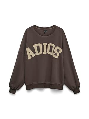 VMCIAOBELLA LS OVERSIZE BRUSHEDSWE CUR