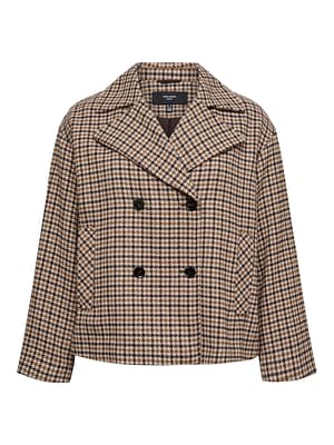 VMCJACKIELINE CHECK SHORT JACKET CUR