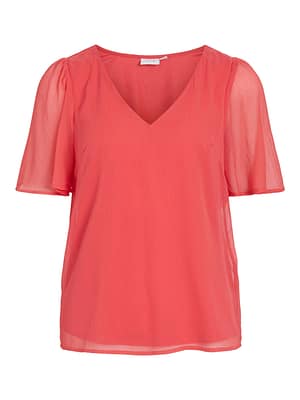 VIFALIA V-NECK S/S TOP - NOOS