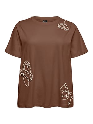 VMCIRENE SS O-NECK TOP JRS CUR