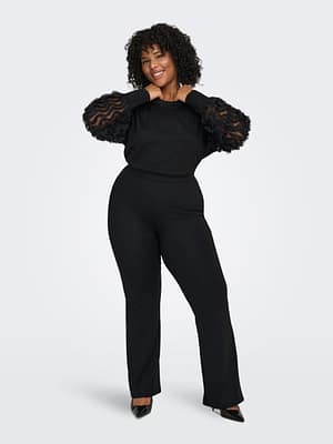 CARAMIRA L/S O-NECK BLOUSE JRS