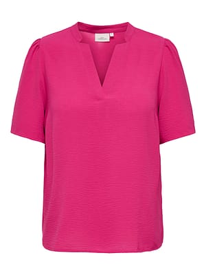 CARNOEMI 2/4 V-NECK BLOUSE WVN