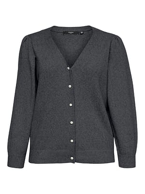 VMCDOFFY SHINE LS V-NK CARDIGAN CURVE LX