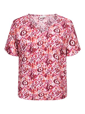 CARHAVANA SS V-NECK TOP AOP