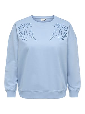 CARLEONORA L/S O-NECK SWEAT JRS BF