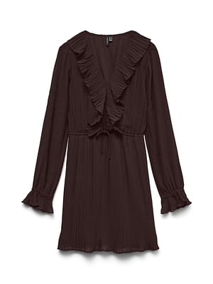 VMCDORA LS FRILL DRESS WVN NOOS CUR