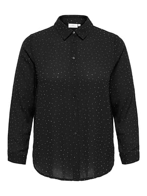 CARZEKE L/S STUD SHIRT WVN