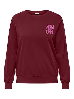 CARNOMI ROCK L/S O-NECK SWT WEH