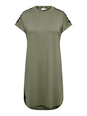 CARLISE S/S O-NECK DRESS JRS