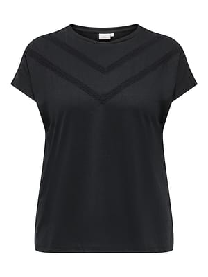 CARCORAL CAPSLEEVE O-NECK TEE JRS