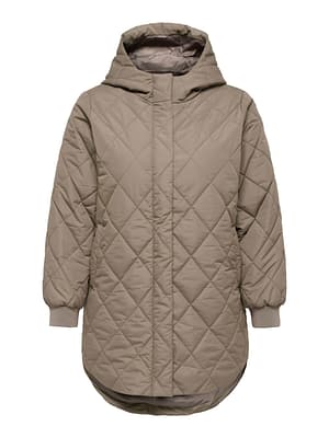 CARJULIET QUILTD HOOD ZIP COAT OTW NOOS