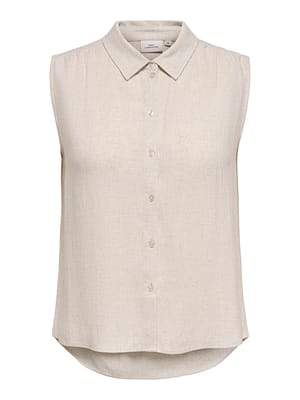 CARSIESTA S/L LINEN BL SHIRT PNT NOOS