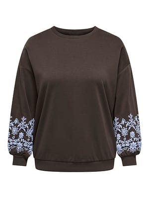 CARBROOKE L/S O-NECK PRINT SWT JRS NOOS