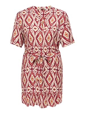 CARANTONIA MIKASI S/S SHORT DRESS AOP