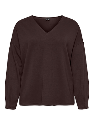 VMCHALI LS V-NECK TOP JRS CUR