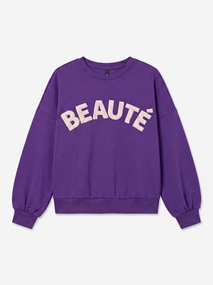 VMCIAOBELLA LS OVERSIZE BRUSHEDSWE CUR