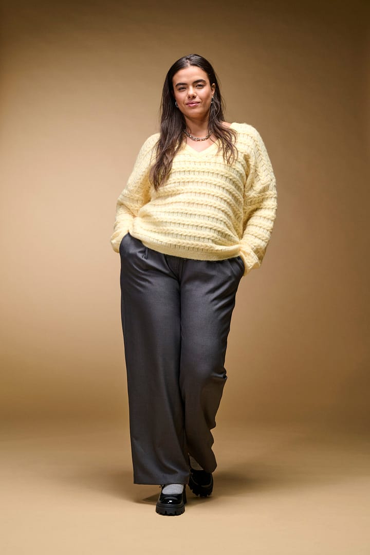 CARLINDA HW STR MEL PANTS TLR - Afbeelding 3