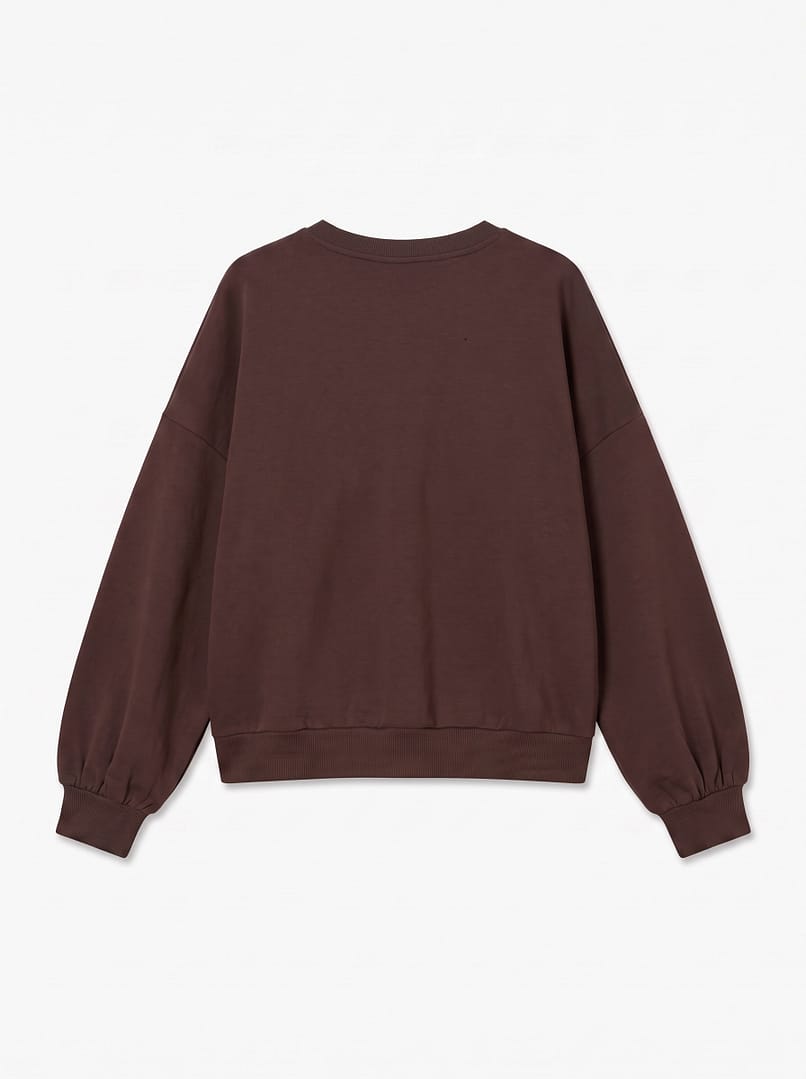 VMCIAOBELLA LS OVERSIZE BRUSHEDSWE CUR - Afbeelding 2