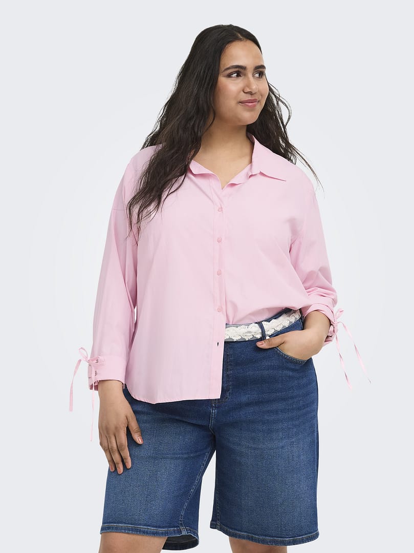 CAROREGON ALVA L/S STRING SHIRT WVN - Afbeelding 4