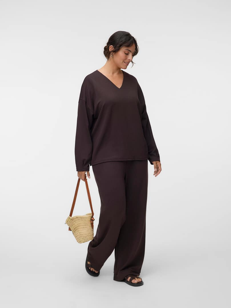 VMCHALI LS V-NECK TOP JRS CUR - Afbeelding 2