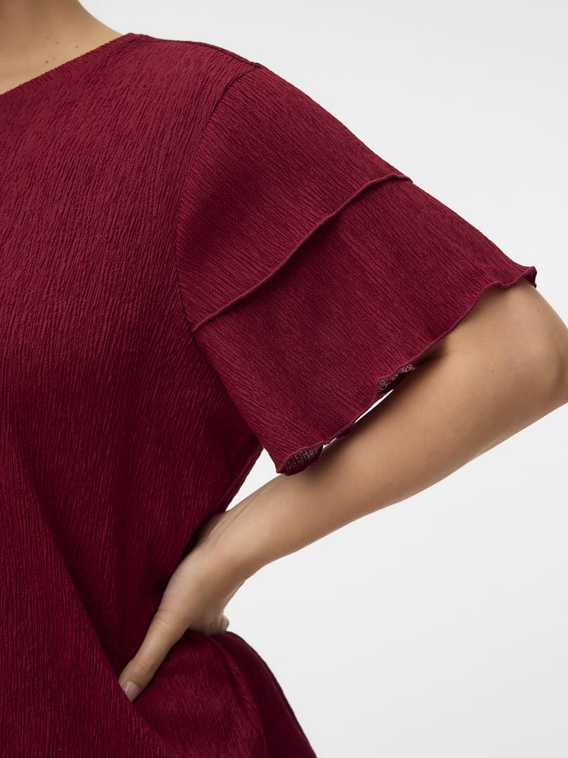 VMCAMANDA SS O-NECK TOP JRS CUR - Afbeelding 4