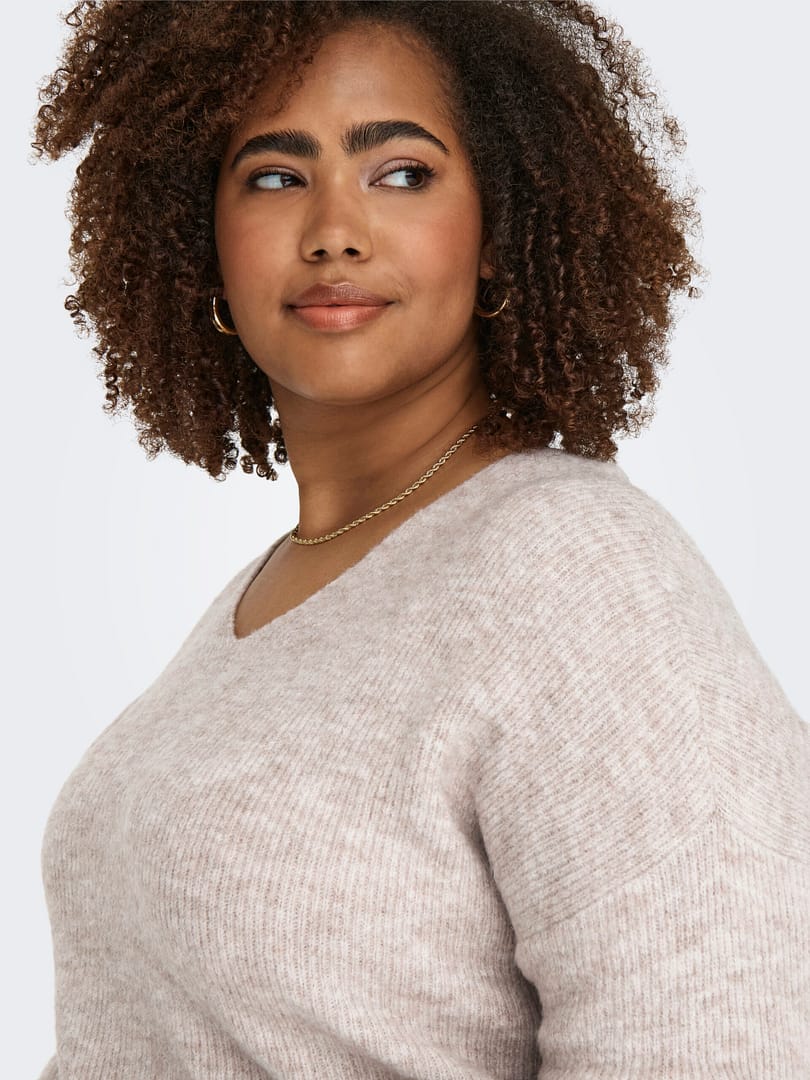 CARCAMILLA V-NECK L/S PULLOVER KNT NOOS - Afbeelding 6