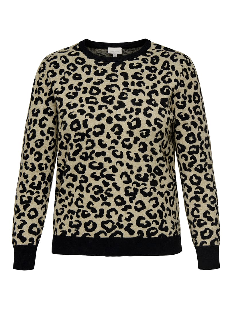 CARIBI JQ LS O-NECK KNT