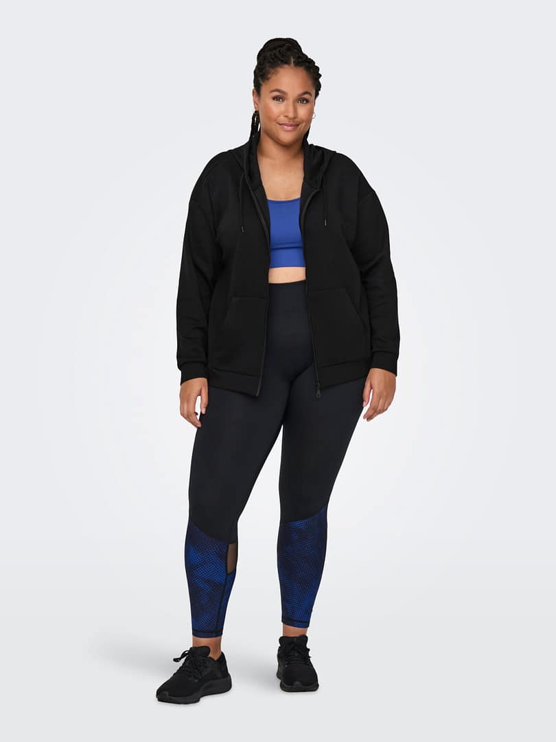 ONPLOUNGE LIFE HOOD FZ LS SWT CUR - Afbeelding 5