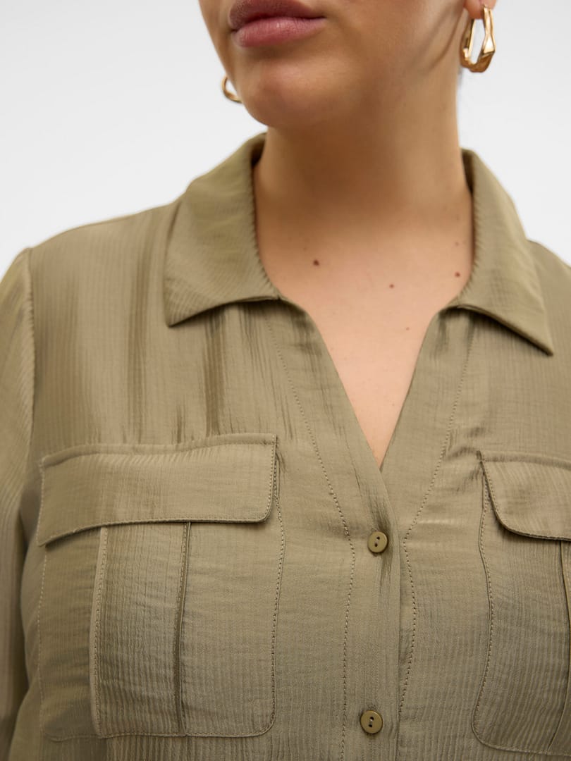 VMCTOMA LS SHIRT WVN CUR - Afbeelding 6