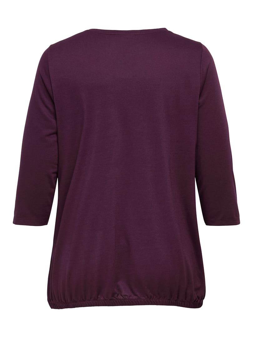 CARCARLINNE V-NECK 3/4 TOP JRS BF - Afbeelding 2