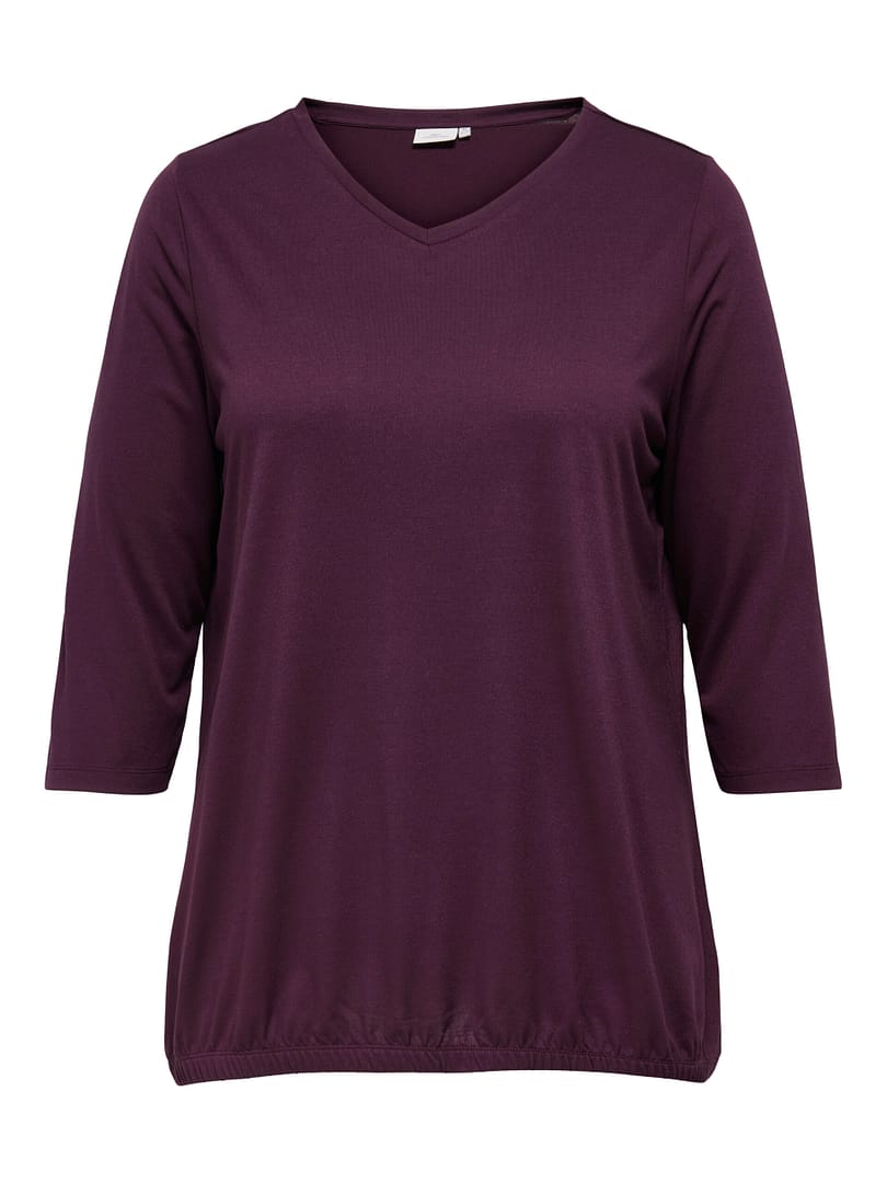 CARCARLINNE V-NECK 3/4 TOP JRS BF