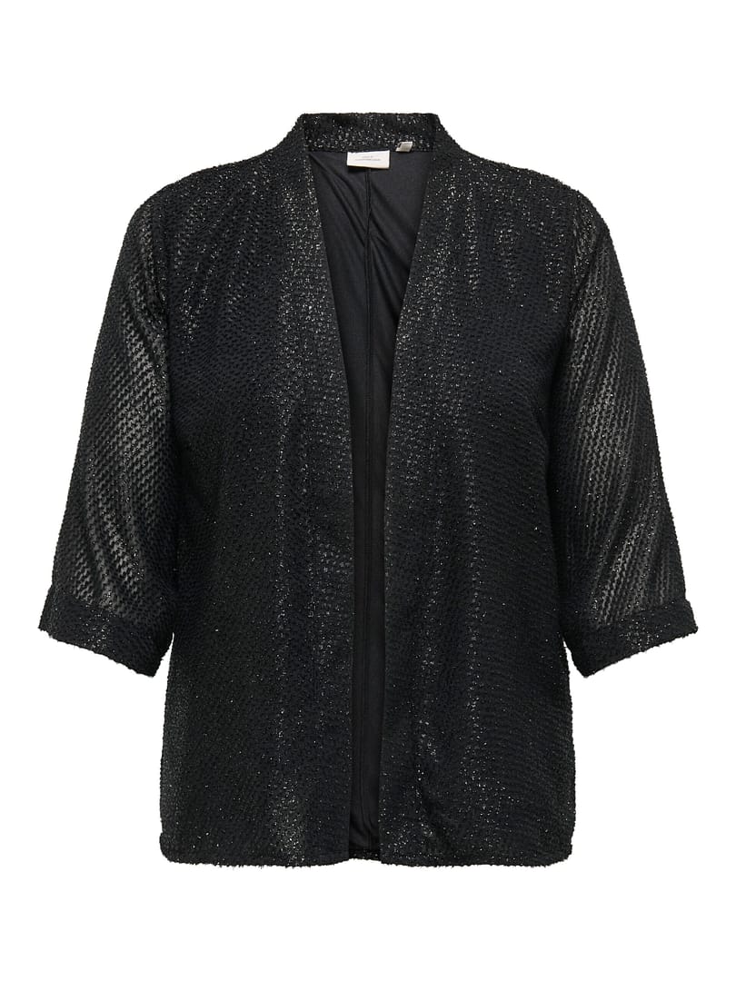 CARSILVANA LIFE 3/4 KIMONO WVN