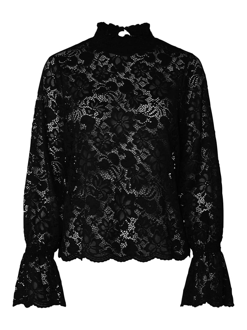 PCMAITA LS LACE TOP WVN QX