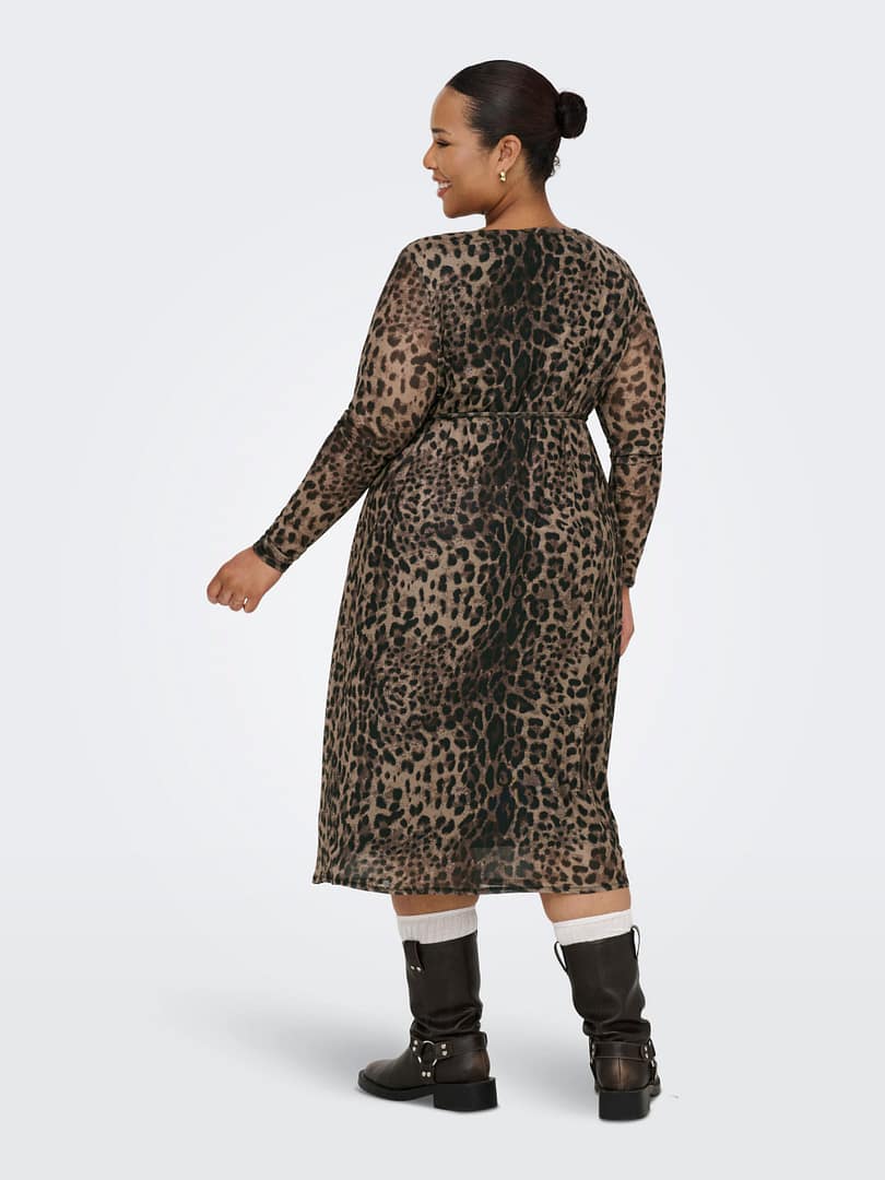 CARFOREST LIFE LS BOATNECK BLK DRESS JRS - Afbeelding 6