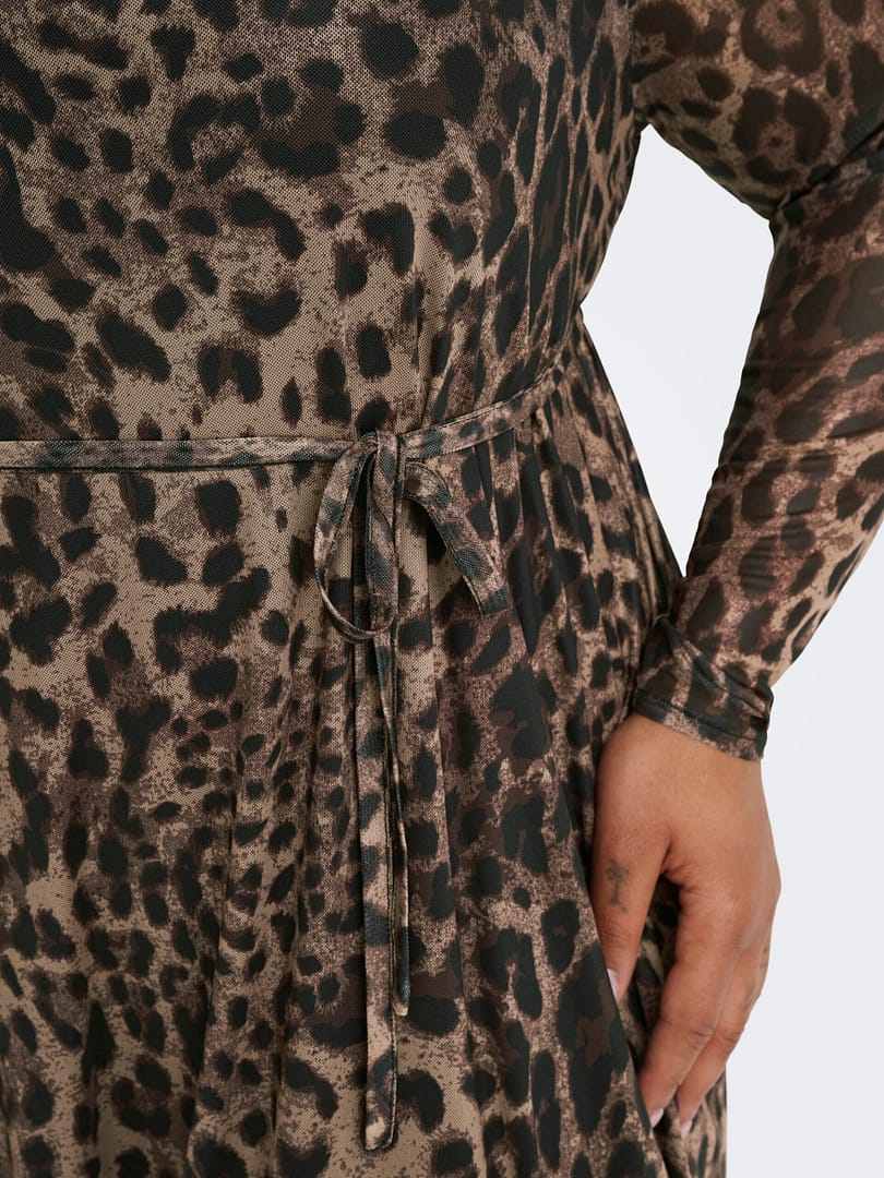 CARFOREST LIFE LS BOATNECK BLK DRESS JRS - Afbeelding 7