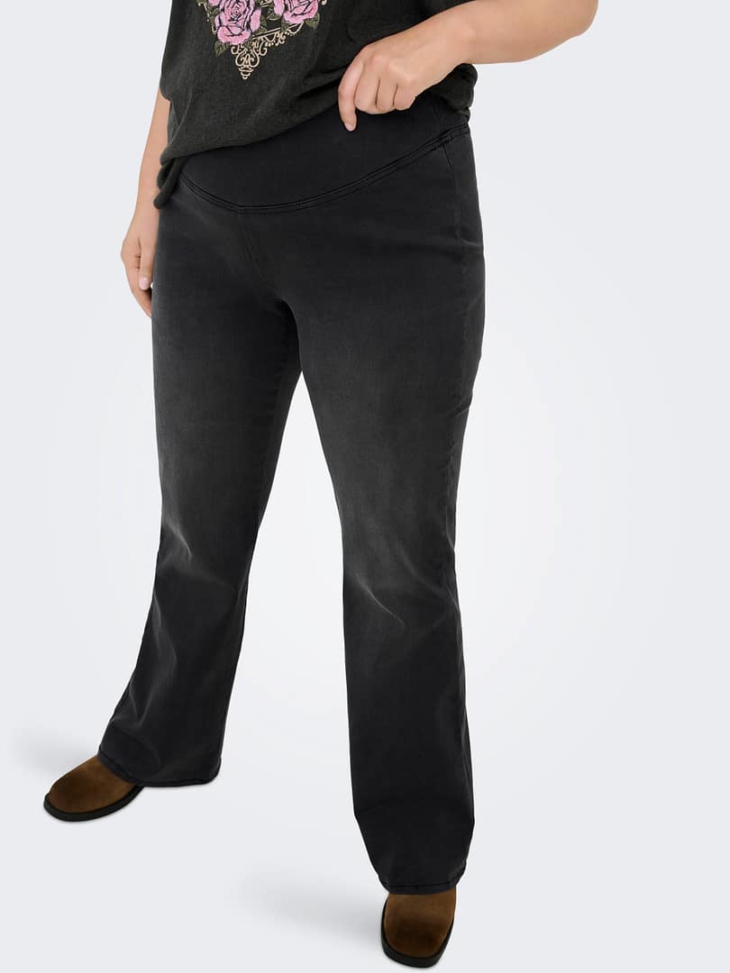 CARROYAL MID WAIST FLARED LEGGING NOOS - Afbeelding 7