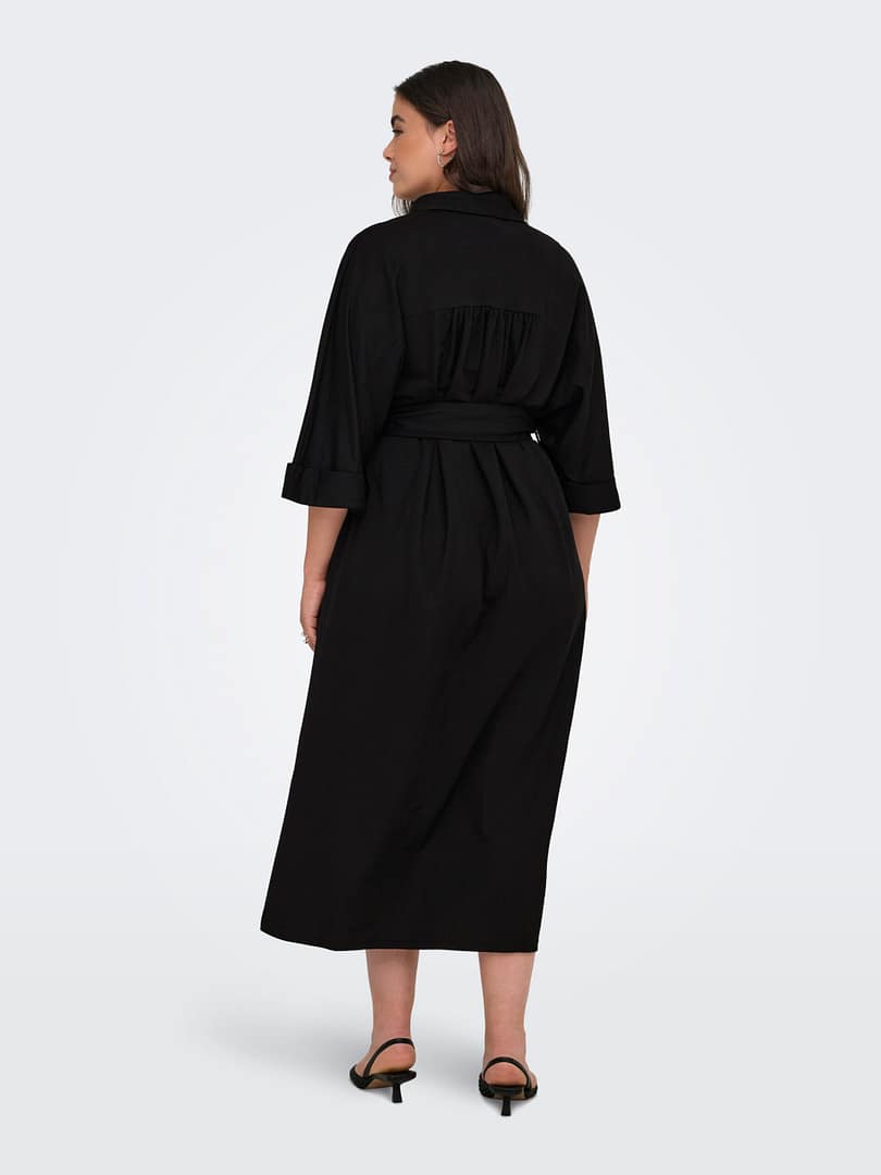 CARJOLLY 2/4 SLEEVE BLK DRESS JRS - Afbeelding 3