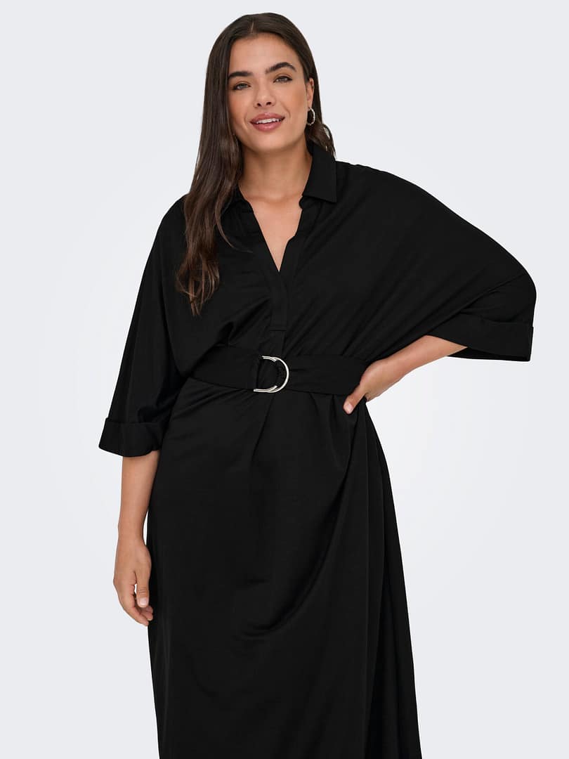 CARJOLLY 2/4 SLEEVE BLK DRESS JRS - Afbeelding 5