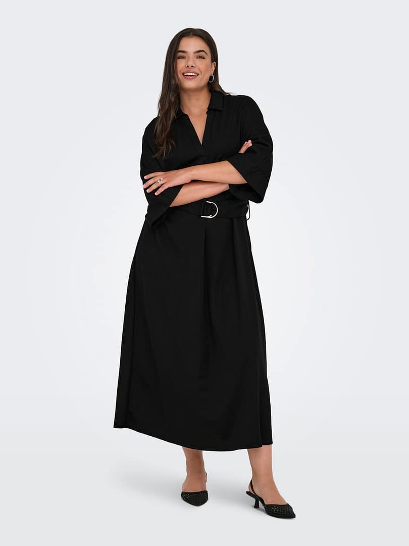 CARJOLLY 2/4 SLEEVE BLK DRESS JRS - Afbeelding 6