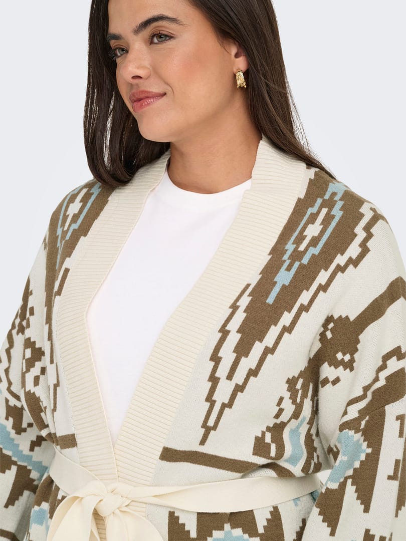 CARFRIDA LIFE LS JQ OPEN CARDIGAN KNT - Afbeelding 7