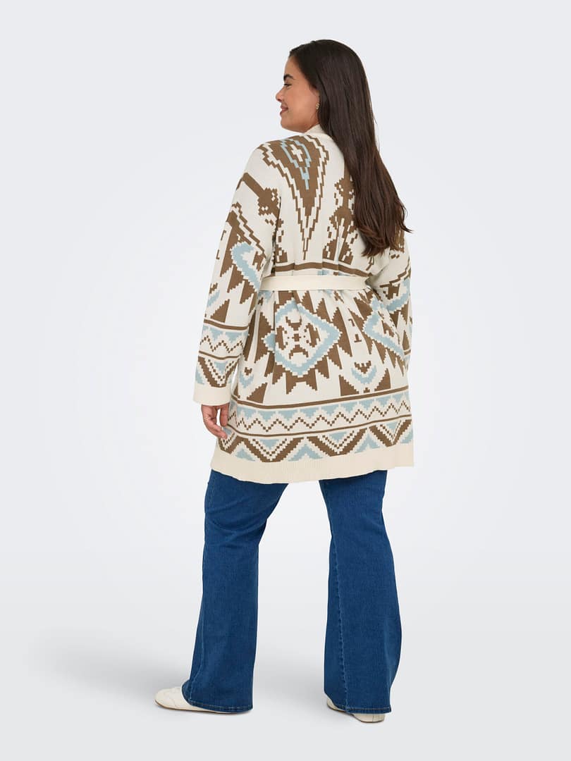 CARFRIDA LIFE LS JQ OPEN CARDIGAN KNT - Afbeelding 5