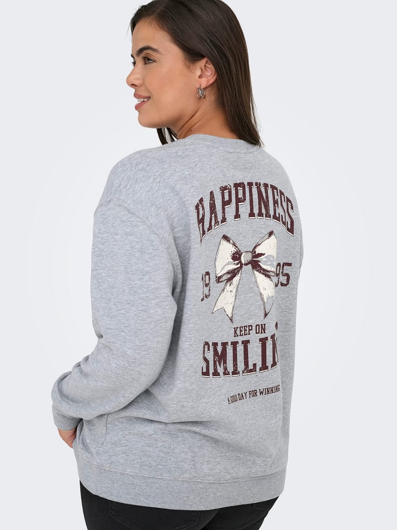 CARIGGY L/S O-NECK SWEAT JRS - Afbeelding 3