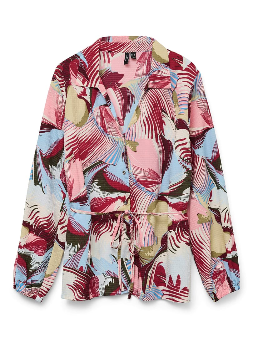 VMCRUBY FIE LS BELT SHIRT WVN GA CUR