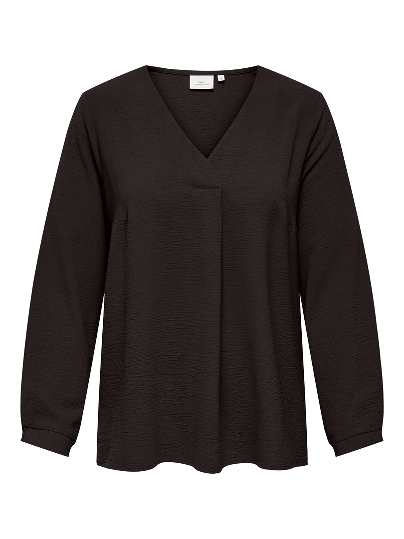 CARMETTA LIFE 3/4 V-NECK TOP WVN